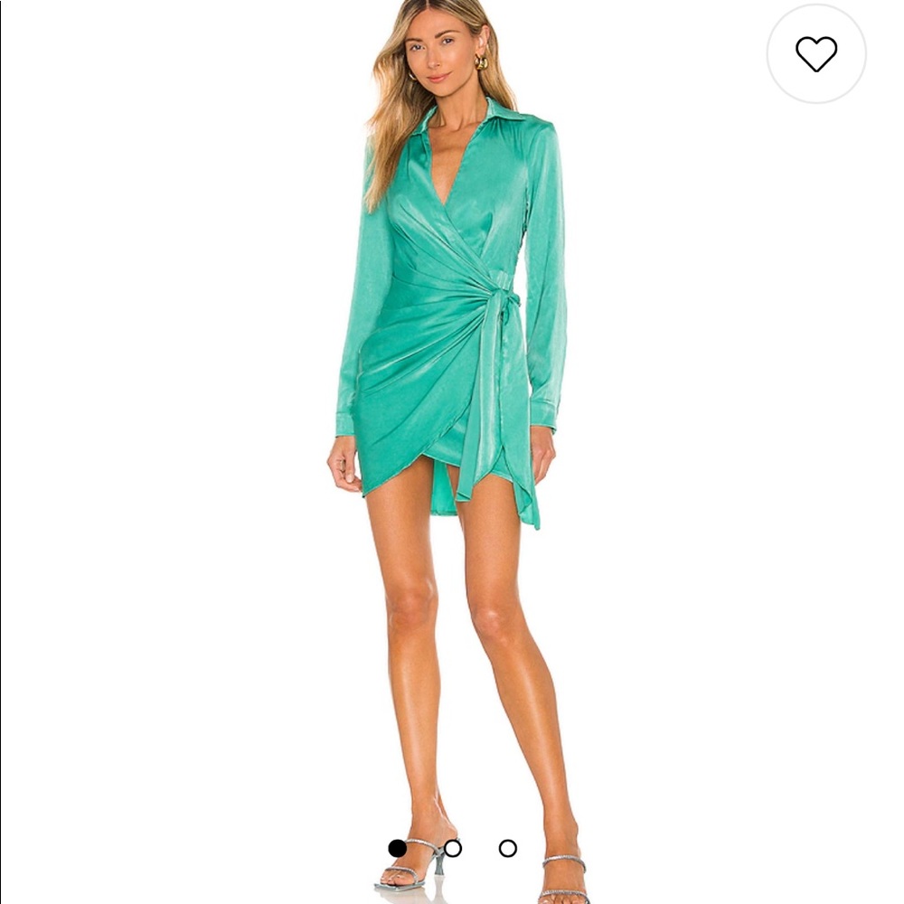 Revolve Superdown Sophie Draped Mini Dress
